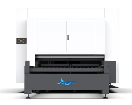 H Series Full Enclosure Fiber Laser Cutter With Exchange Table
